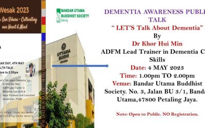 Dementia Awareness Public Talk
