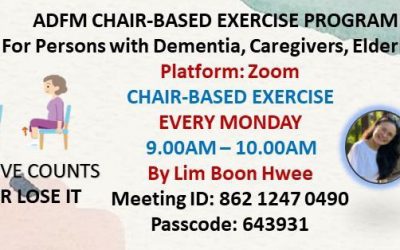 ADFM Weekly Monday Chair-Based Exercise